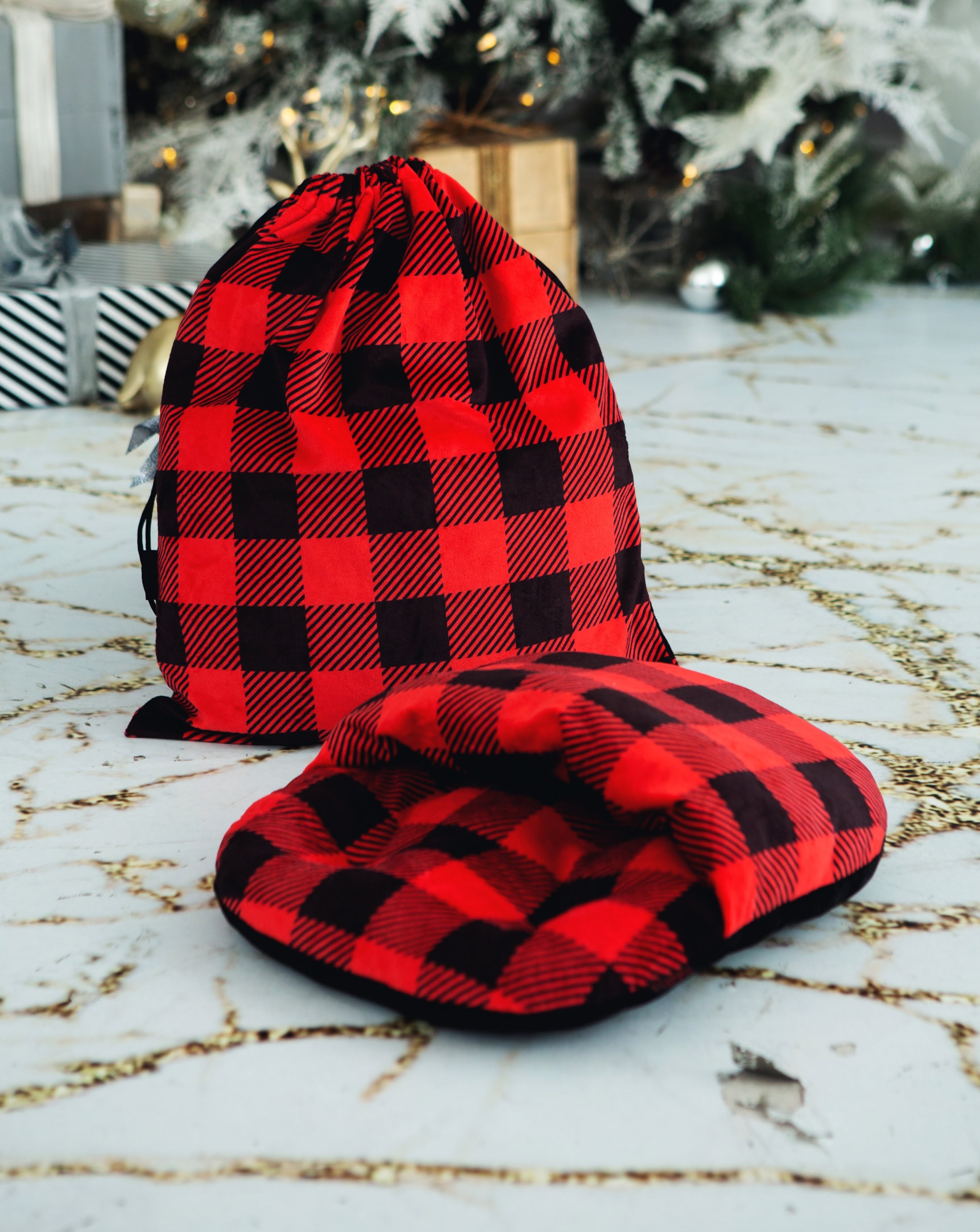 Plush Plaid Kushie